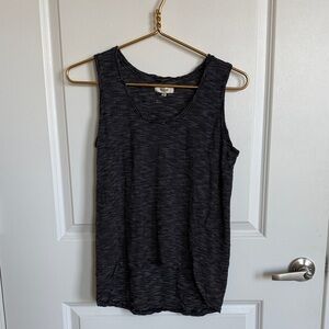 Navy Madewell hi-lo tank top